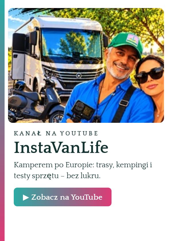 InstaVanLife – kanał o podróżach kamperem na YouTube